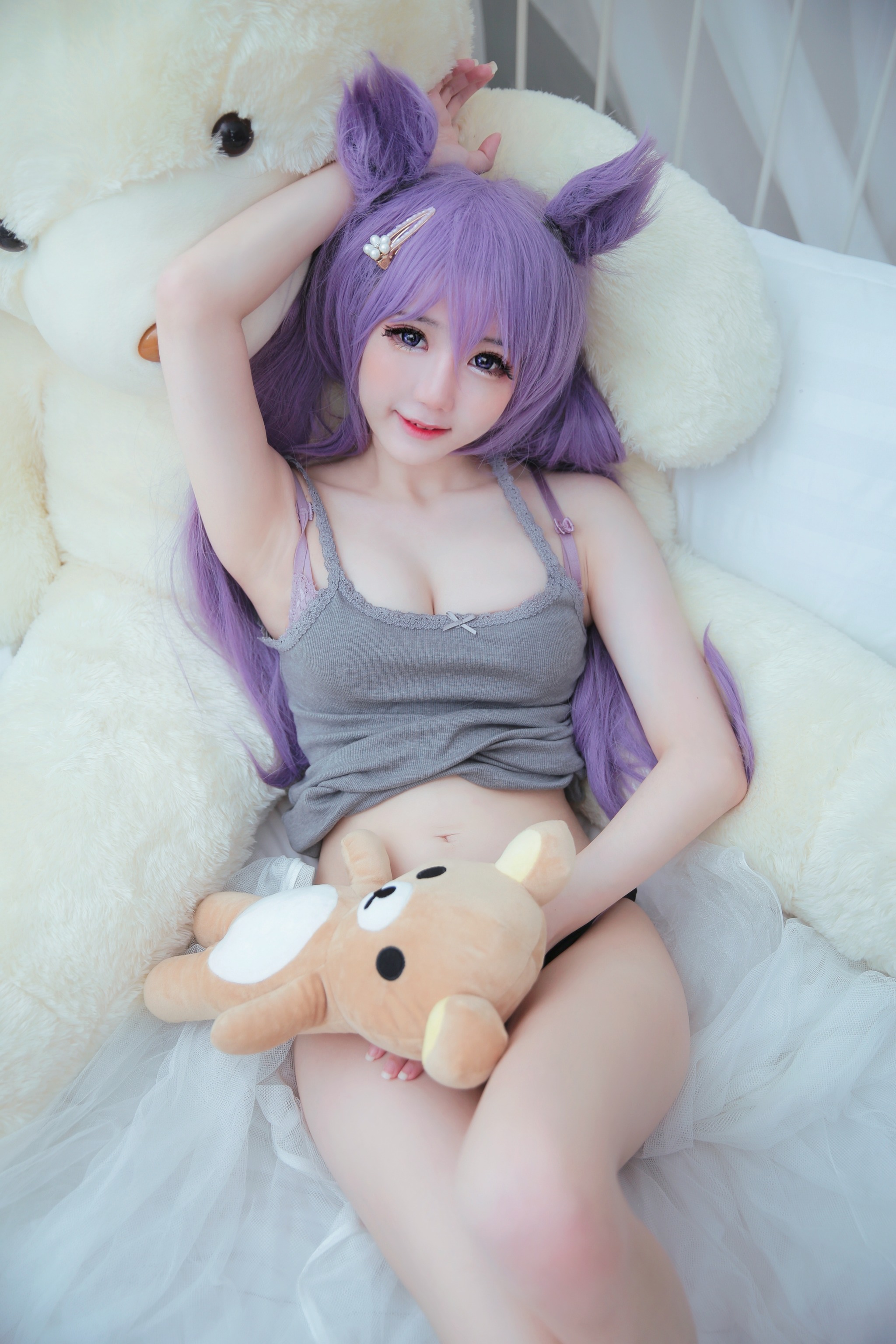 Sally Dorasnow - NO.021 Keqing Lingerie [46P]-XikXak